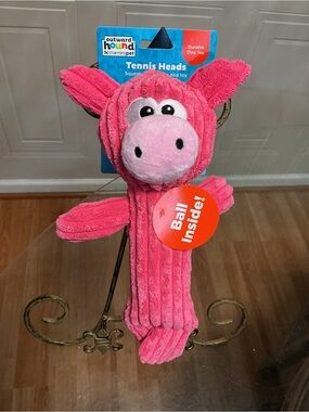 OutwardTennis Head  Plush Toy By Outward Hound - Interactive 12”- New, With Tags